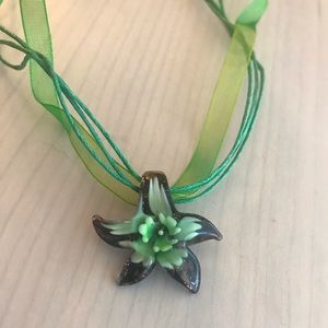 Glass Pendent Necklace